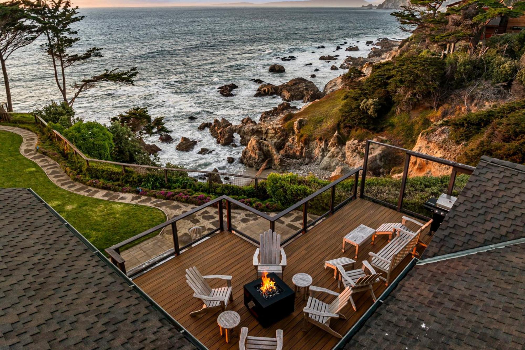 Villa Entire Private Coastal Retreat - Spectacular Ocean Views Whot Tub à Montara Extérieur photo